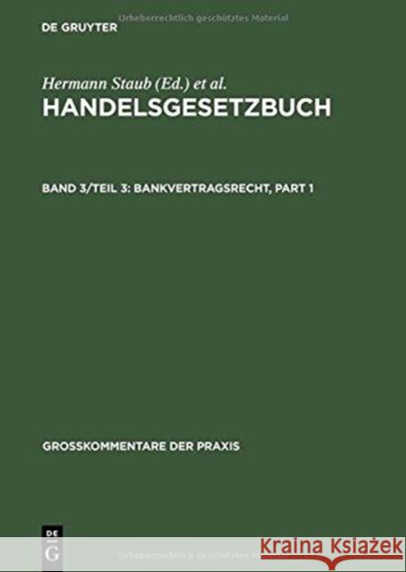 Bankvertragsrecht  9783110988277 De Gruyter - książka