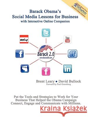 Barack 2.0 Brent Leary, David Bullock 9780578008028 White Bullock Group, Inc - książka