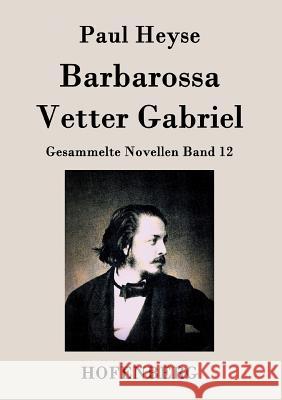 Barbarossa / Vetter Gabriel: Gesammelte Novellen Band 12 Paul Heyse 9783843028356 Hofenberg - książka