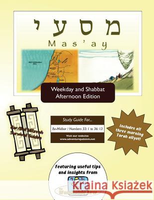 Bar/Bat Mitzvah Survival Guides: Mas'ay (Weekdays & Shabbat pm) Michaelson Majs, Elliott 9781987847338 Adventure Judaism Classroom Solutions, Inc. - książka