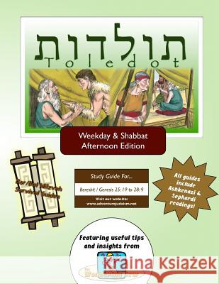 Bar/Bat Mitzvah Survival Guides: Toledot (Weekdays & Shabbat pm) Michaelson Majs, Elliott 9780987780973 Adventure Judaism Classroom Solutions, Inc. - książka