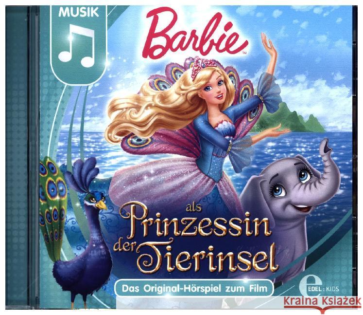 Barbie als Prinzessin der Tierinsel, 1 Audio-CD : Das Original-Hörspiel zum Film  4029758857021 edelkids - książka