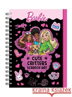 Barbie: Cute Critters Scratch Art Mattel                                   Mattel 9781640365780 Mattel - książka