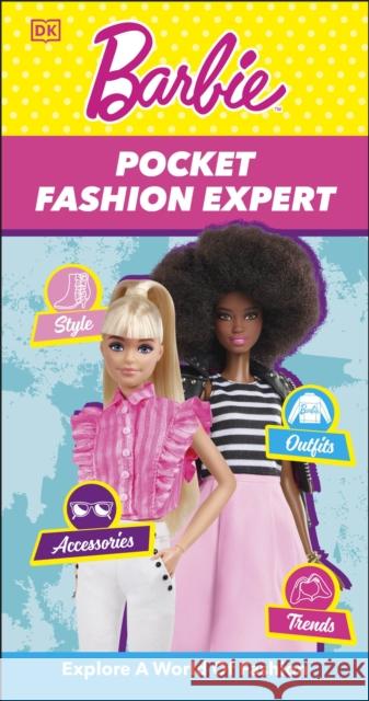 Barbie Pocket Fashion Expert DK 9780241678497 Dorling Kindersley Ltd - książka