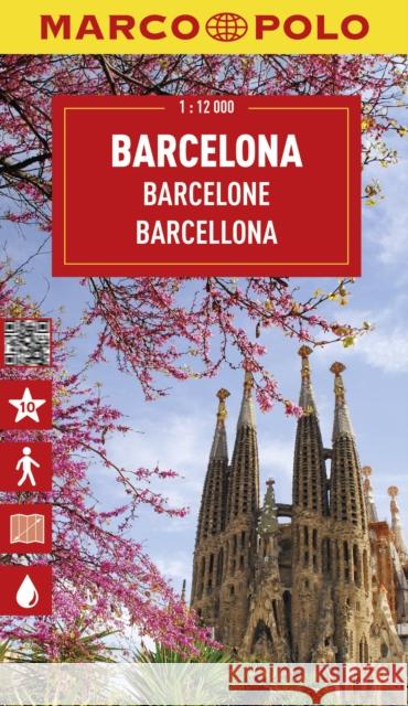 Barcelona Marco Polo City Map Marco Polo 9783575020765 Mairdumont - książka