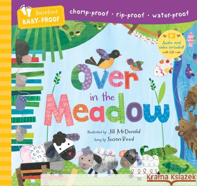 Barefoot Baby-Proof: Over in the Meadow Barefoot Books 9798888594766 Barefoot Books Ltd - książka