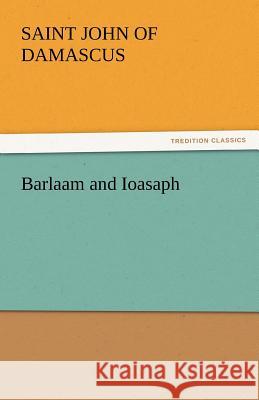 Barlaam and Ioasaph  9783842438590 tredition GmbH - książka
