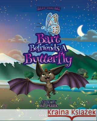 Bart Befriends A Butterfly Ana Rankovic H. D. Vesser 9781733671149 Ideihz LLC - książka