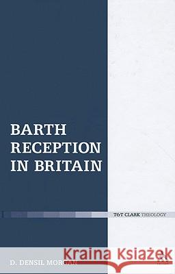 Barth Reception in Britain D Densil Morgan 9780567031860  - książka