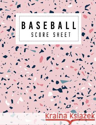 Baseball Score Sheet: This baseball scorecard record the hits, runs, and various plays of both the home and visiting teams. 70 Pages Basebal Amberly Love 9781075423833 Independently Published - książka