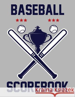 Baseball Scorebook: 100 Scorecards For Baseball and Softball Games Francis Faria 9781095132081 Independently Published - książka