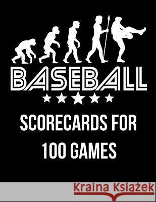 Baseball: Scorecards for 100 Games Michael Querns 9781093644364 Independently Published - książka