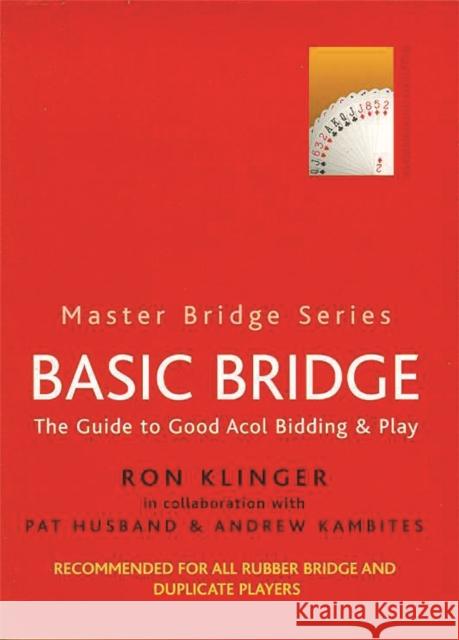 Basic Bridge Ron Klinger 9780304357963 Orion Publishing Co - książka