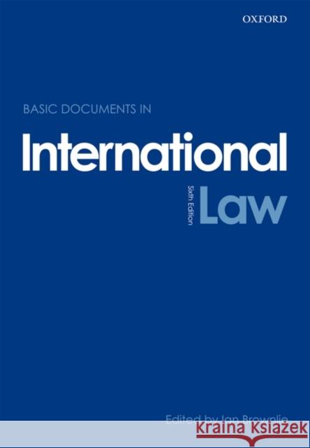 Basic Documents in International Law Ian Brownlie 9780199217717  - książka