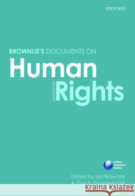Basic Documents on Human Rights Brownlie, The Late Ian 9780199564040  - książka