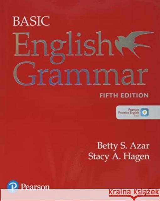 Basic English Grammar Student Book W/App Betty S. Azar Stacy A. Hagen 9780136726036 Pearson Education ESL - książka