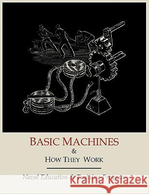 Basic Machines and How They Work Naval Education and Training Program 9781614270874 Martino Fine Books - książka