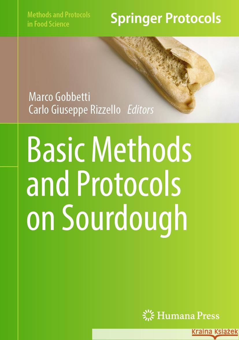 Basic Methods and Protocols on Sourdough Marco Gobbetti Carlo Giuseppe Rizzello 9781071637050 Humana - książka