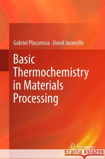 Basic Thermochemistry in Materials Processing Gabriel Plascencia David Jaramillo 9783319538136 Springer International Publishing AG - książka