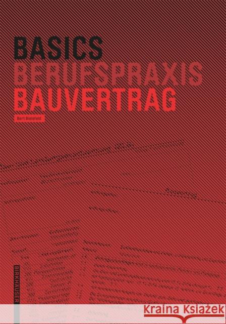 Basics Bauvertrag Bert Bielefeld 9783035615623 Birkhauser - książka