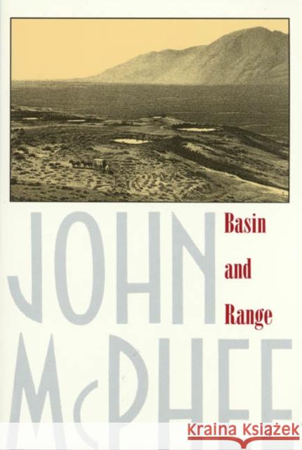 Basin and Range John McPhee 9780374516901 Farrar Straus Giroux - książka