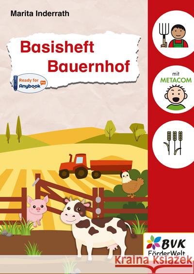 Basisheft Bauernhof Inderrath, Marita 9783965202726 BVK Buch Verlag Kempen - książka