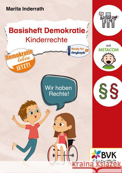 Basisheft Demokratie: Kinderrechte Inderrath, Marita 9783965204348 BVK Buch Verlag Kempen - książka