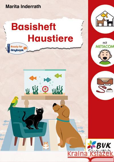 Basisheft Haustiere Inderrath, Marita 9783965202641 BVK Buch Verlag Kempen - książka