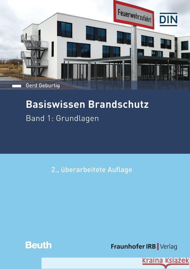 Basiswissen Brandschutz Geburtig, Gerd 9783410310716 Fraunhofer IRB Verlag - książka