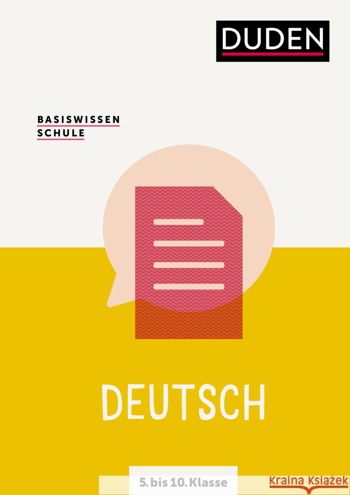 Basiswissen Schule - Deutsch 5. bis 10. Klasse Pews-Hocke, Christa 9783411770939 Duden - książka