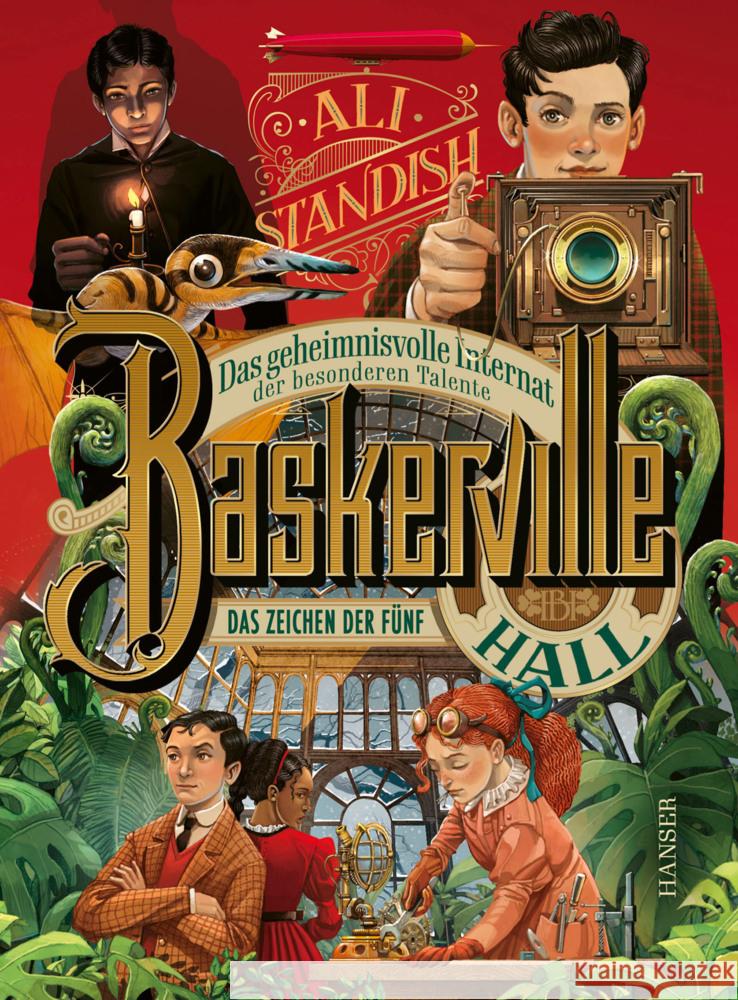 Baskerville Hall - Das geheimnisvolle Internat der besonderen Talente: Das Zeichen der Fünf Standish, Ali 9783446279803 Hanser - książka