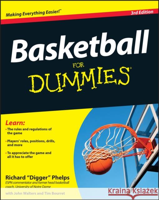 Basketball For Dummies Richard Phelps 9781118073742  - książka