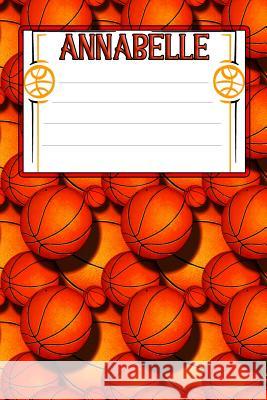 Basketball Life Annabelle: College Ruled Composition Book Pennington, Shelby 9781097916771 Independently Published - książka