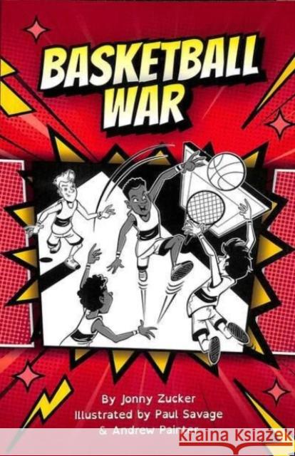 Basketball War Zucker, Jonny 9781788377607 Badger Learning - książka