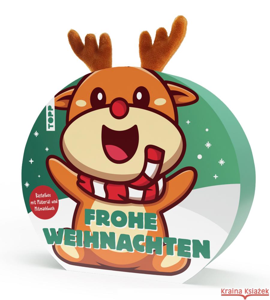 Bastelbox Weihnachten. Mit Anleitungen, Bastelmaterial und Mitmachbuch Pypke, Susanne 4007742186661 Frech - książka