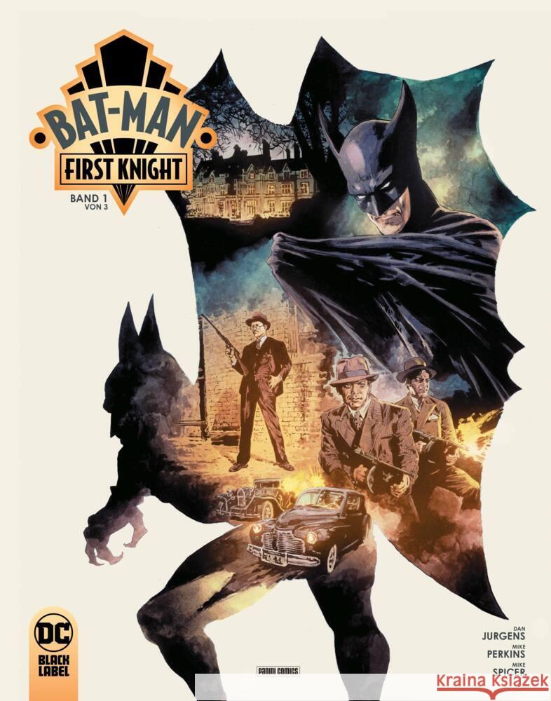 Bat-Man: First Knight Jurgens, Dan, Perkins, Mike 9783741640124 Panini Manga und Comic - książka