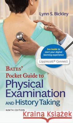 Bates' Pocket Guide to Physical Examination and History Taking Lynn Bickley 9781975109875 LWW - książka