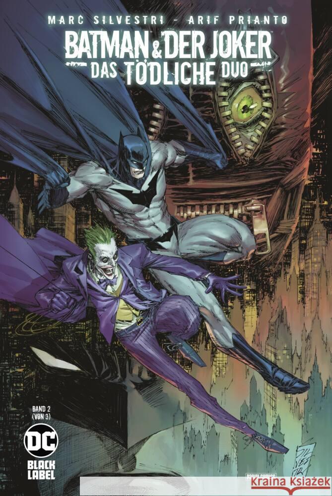 Batman & der Joker: Das tödliche Duo Silvestri, Marc 9783741635250 Panini Manga und Comic - książka