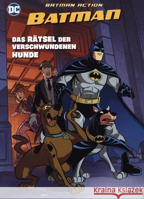 Batman Action: Das Rätsel der verschwundenen Hunde Fisch, Jolly, Brizuela, Dario 9783741642562 Panini Manga und Comic - książka