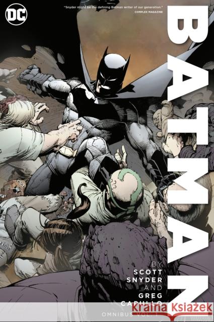 Batman by Scott Snyder and Greg Capullo Omnibus Volume 1 Scott Snyder 9781401298845 DC Comics - książka