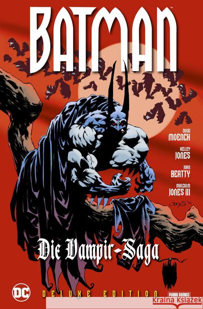 Batman: Die Vampirsaga (Deluxe Edition) Moench, Doug, Jones, Kelley 9783741639883 Panini Manga und Comic - książka