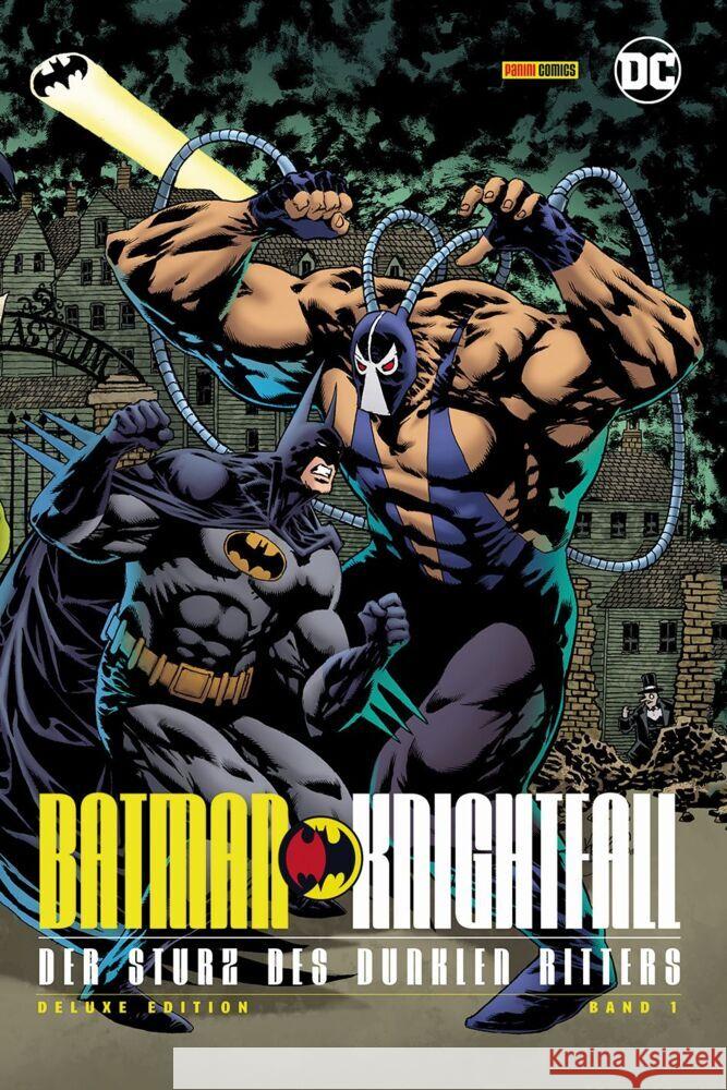 Batman: Knightfall - Der Sturz des Dunklen Ritters (Deluxe Edition). Bd.1 Moench, Doug, Aparo, Jim, Dixon, Chuck 9783741624742 Panini Manga und Comic - książka