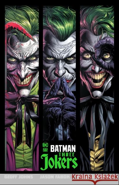 Batman: Three Jokers Geoff Johns Jason Fabok 9781779500236 DC Comics - książka