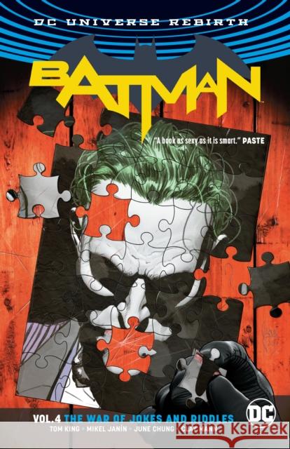 Batman Vol. 4: The War of Jokes and Riddles Mikel Janin 9781799500346 DC Comics - książka