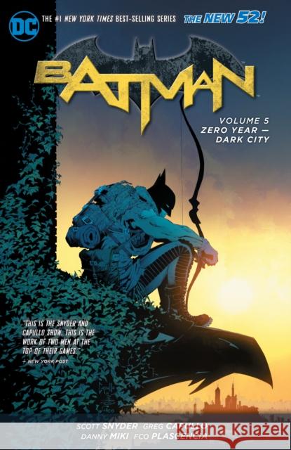 Batman Vol. 5: Zero Year - Dark City (The New 52) Scott Snyder 9781401253356 DC Comics - książka