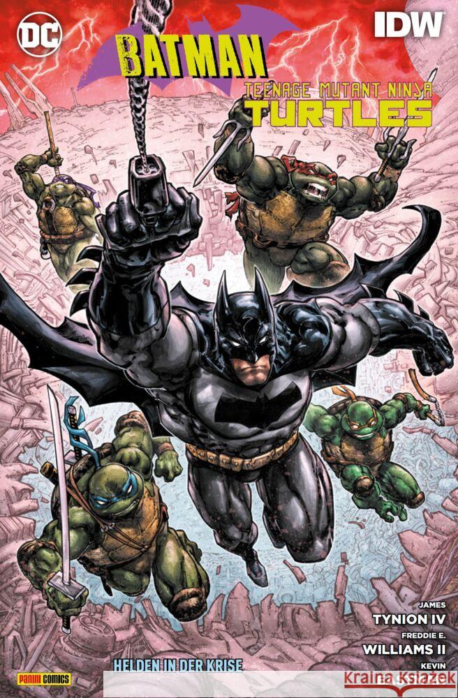 Batman/Teenage Mutant Ninja Turtles: Helden in der Krise Tynion, James 9783741617966 IDW Publishing - książka