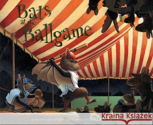 Bats at the Ballgame Brian Lies 9780547249704 Houghton Mifflin Harcourt (HMH) - książka