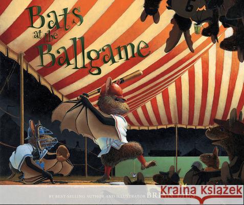 Bats at the Ballgame Brian Lies 9781328886132 Houghton Mifflin - książka