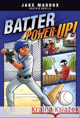 Batter Power-Up! Jake Maddox Eduardo Garcia 9781669060949 Stone Arch Books - książka