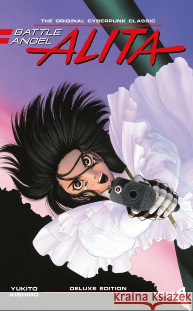 Battle Angel Alita Deluxe 4 (Contains Vol. 7-8) Kishiro, Yukito 9781632366016 Kodansha Comics - książka